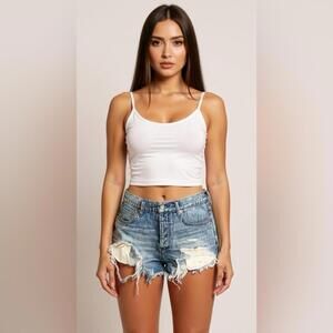 We the free Distressed Women's Denim Shorts 27